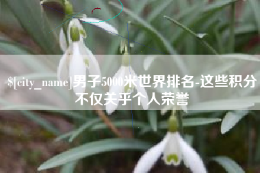 五指山男子5000米世界排名-这些积分不仅关乎个人荣誉