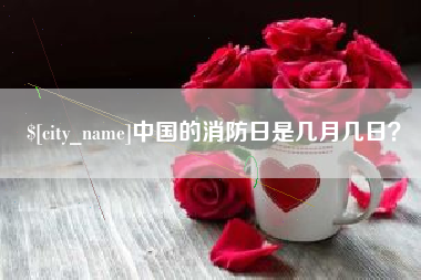 五指山中国的消防日是几月几日？
