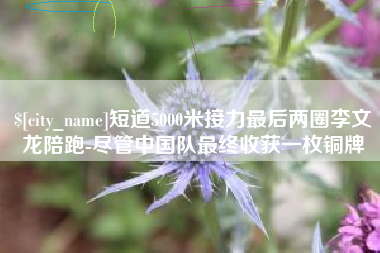 五指山短道5000米接力最后两圈李文龙陪跑-尽管中国队最终收获一枚铜牌