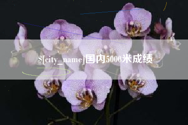 五指山国内5000米成绩