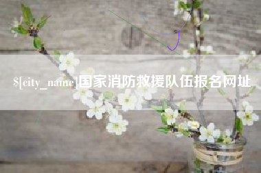五指山国家消防救援队伍报名网址