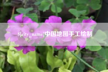 五指山中国地图手工绘制