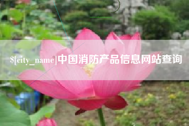 五指山中国消防产品信息网站查询