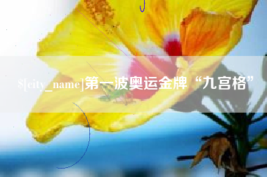 五指山第一波奥运金牌“九宫格”
