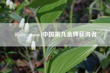 五指山中国第九金牌获得者