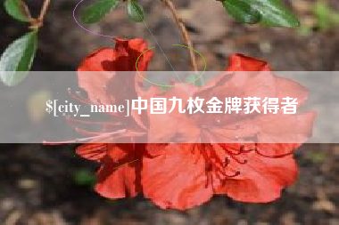 五指山中国九枚金牌获得者