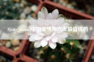 五指山中国金牌哪六金最值钱的