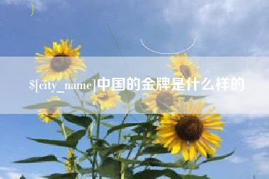 五指山中国的金牌是什么样的